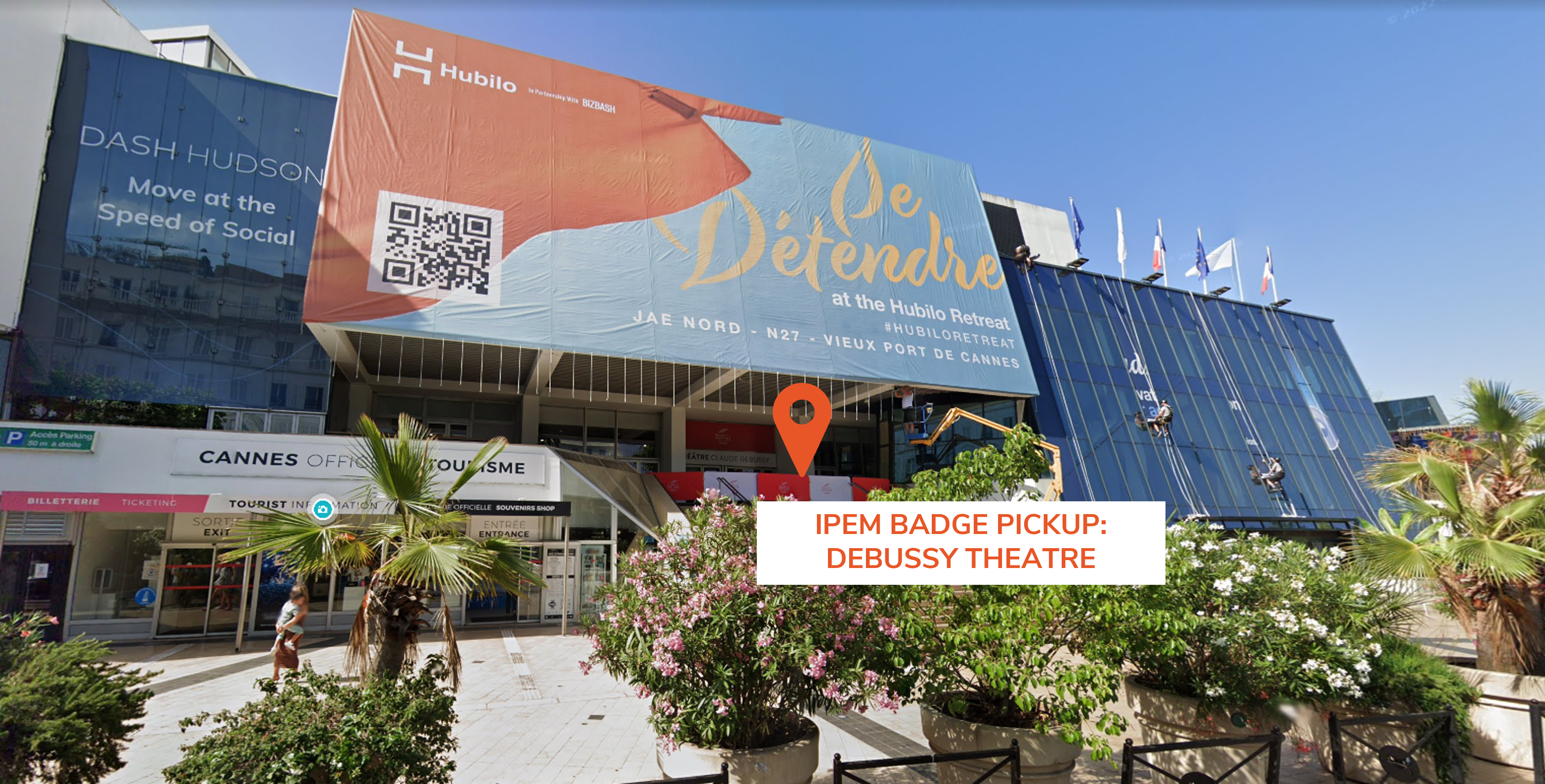 Cannes2023_Badge Pickup location_photo
