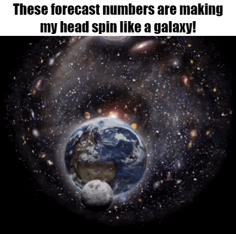 GIF – These forecast numbers are making my head spin like a galaxy! GIF - These forecast numbers are making my head spin like a galaxy!