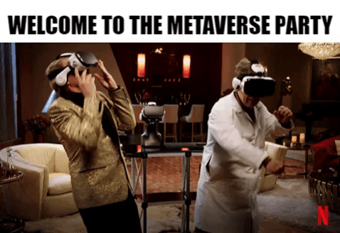 GIF - Welcome to the Metaverse party GIF - Welcome to the Metaverse party