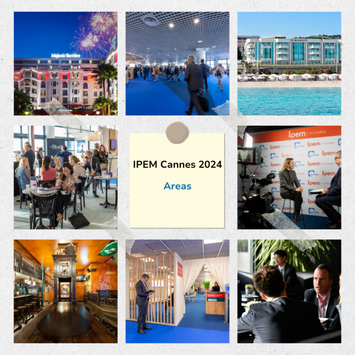 IPEM Cannes 2024 – Areas IPEM Cannes 2024 - Areas