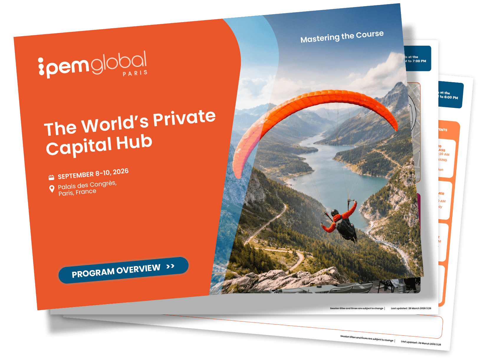 IPEM Global 2026 program cover