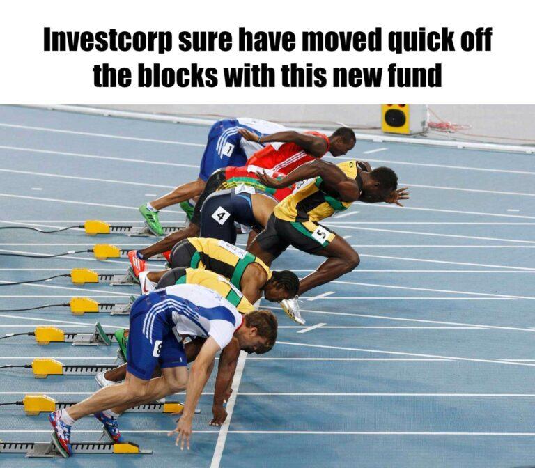 Meme - Investcorp sure have moved quick off the blocks with this new fund