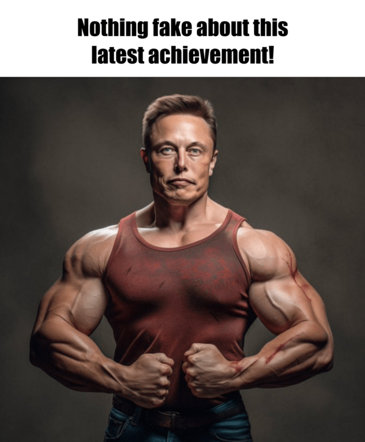 Meme – Nothing fake about this latest achievement! Meme - Nothing fake about this latest achievement!