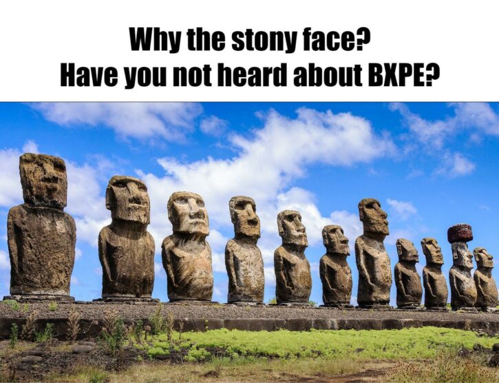 Meme - Why the stony face Have you not heard about BXPE