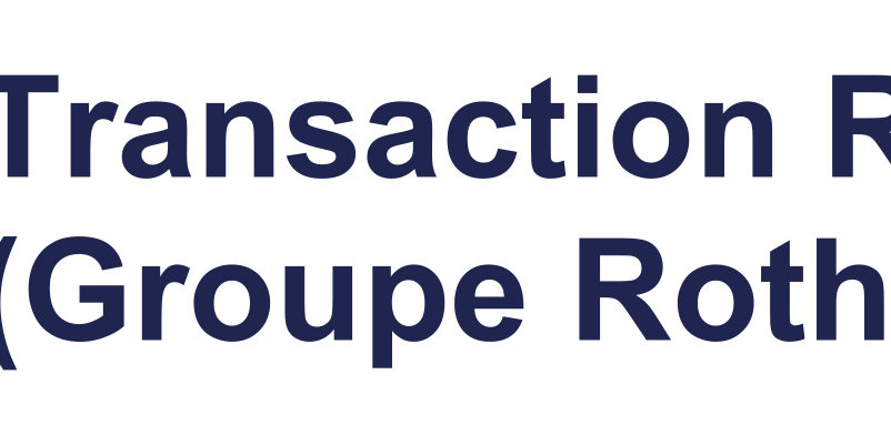 Transaction R Rothschild