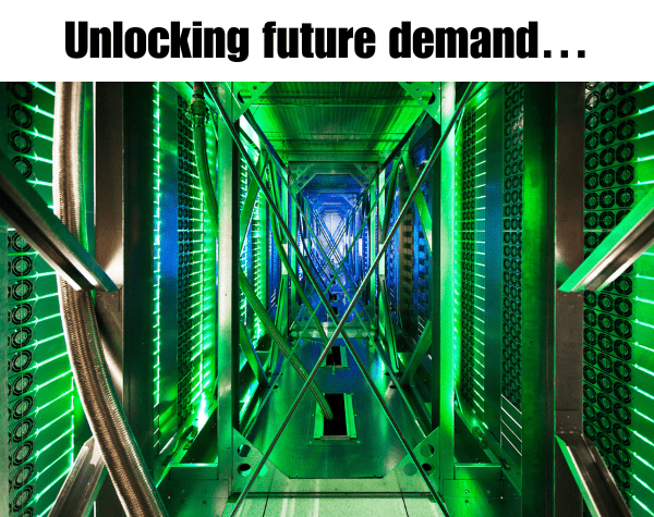 Unlocking future demand… Unlocking future demand…